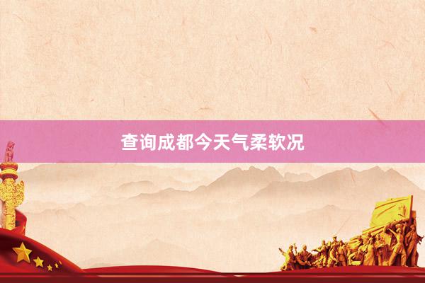 查询成都今天气柔软况